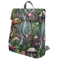 Craft Mushroom Flap Top Backpack by GardenOfOphir