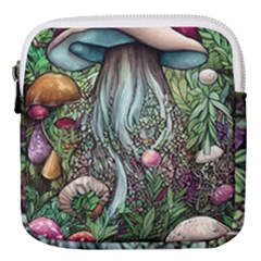 Craft Mushroom Mini Square Pouch by GardenOfOphir