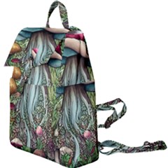 Craft Mushroom Buckle Everyday Backpack by GardenOfOphir