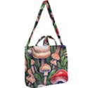 Rustic Mushroom Square Shoulder Tote Bag View2