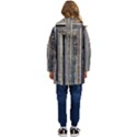 Vintage Vinyl Records Collection Kid s Hooded Longline Puffer Jacket View4