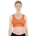 Orange Mango	 - 	Sports Bra With Pocket View1