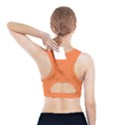 Orange Mango	 - 	Sports Bra With Pocket View2