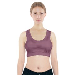 Raspberry Glace	 - 	sports Bra With Pocket