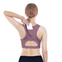 Raspberry Glace	 - 	Sports Bra With Pocket View2
