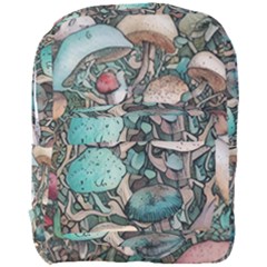Tiny Forest Mushrooms Full Print Backpack by GardenOfOphir