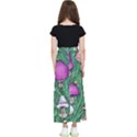 Woodsy Pottery Forest Mushroom Foraging Kids  Flared Maxi Skirt View2