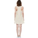 Egg Shell	 - 	Inside Out Racerback Dress View4