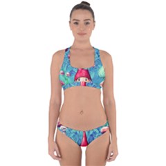 Mushroom Magic Cross Back Hipster Bikini Set