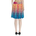 Multicolored Geometric Origami Idea Pattern Pleated Skirt View2