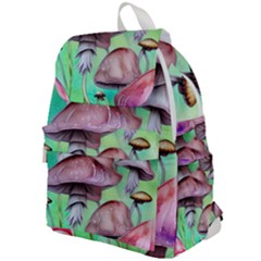 Historical Mushroom Forest Top Flap Backpack by GardenOfOphir