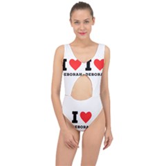 I Love Deborah Center Cut Out Swimsuit by ilovewhateva