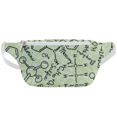 Multicolored Chemical Bond Illustration Chemistry Formula Science Waist Bag 