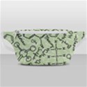 Multicolored Chemical Bond Illustration Chemistry Formula Science Waist Bag  View1