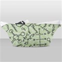 Multicolored Chemical Bond Illustration Chemistry Formula Science Waist Bag  View2