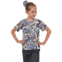 Texture Ornament Paisley Kids  Mesh Piece Tee View1
