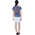 Background Ornament Paisley Women s Sports Top View2