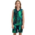Aurora Northern Lights Celestial Magical Astronomy Kids  Basketball Mesh Set View1