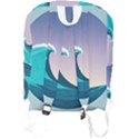 Tsunami Tidal Wave Wave Minimalist Ocean Sea 4 Full Print Backpack View2