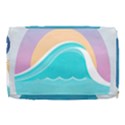 Tsunami Tidal Wave Wave Minimalist Ocean Sea Burner Gym Duffel Bag View3