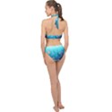 Ai Generated Ocean Sea Fish Aquatic Water Nature 4 Halter Side Cut Swimsuit View2