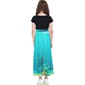 Intro Youtube Background Wallpaper Aquatic Water Kids  Flared Maxi Skirt View2