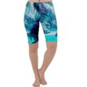 Landscape Nature Digital Art Palm Trees Paradise Cropped Leggings  View1