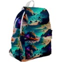 Tropical Paradise Beach Ocean Shore Sea Fantasy Top Flap Backpack View2