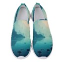 Ai Generated River Forest Woods Outdoors Women s Slip On Sneakers View1