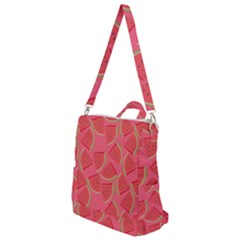 Watermelon Background Watermelon Wallpaper Crossbody Backpack