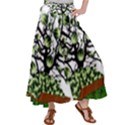 Watermelon Tree Abstraction On Watermelon Abundance Satin Palazzo Pants View1