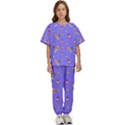 Art Pattern Design Seamless Scrapbooking Kids  Tee and Pants Sports Set View1