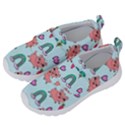 Pigs Pattern Art Design Drawing Sketch Wallpaper Kids  Velcro No Lace Shoes View2