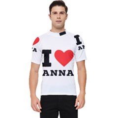I Love Anna Men s Short Sleeve Rash Guard by ilovewhateva