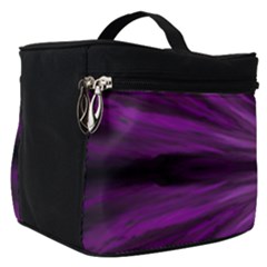 Pattern Purple Symmetry Dark Make Up Travel Bag (small) by Jancukart