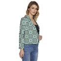 Pattern 11 Women s Long Sleeve Revers Collar Cropped Jacket View3