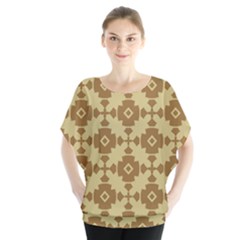 Pattern 6 Batwing Chiffon Blouse