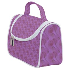 Violet Flowers Satchel Handbag by Sparkle