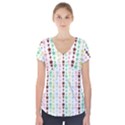 Pattern 50 Short Sleeve Front Detail Top View1