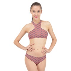 Lattice Iii High Neck Bikini Set
