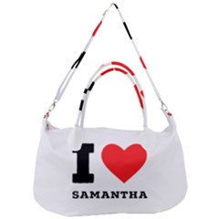I Love Samantha Removal Strap Handbag by ilovewhateva