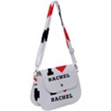 I love rachel Saddle Handbag View1