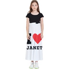 I Love Janet Kids  Flared Maxi Skirt by ilovewhateva