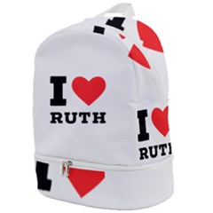I Love Ruth Zip Bottom Backpack by ilovewhateva