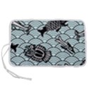 Fish Koi Ocean Sea Oriental Waves Pen Storage Case (M) View1