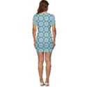 Pattern 299 Low Cut Cap Sleeve Mini Dress View4