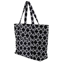 Pattern 300 Zip Up Canvas Bag