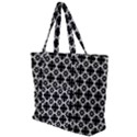 Pattern 300 Zip Up Canvas Bag View1