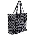 Pattern 300 Zip Up Canvas Bag View2