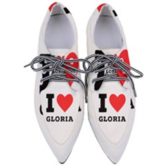 I Love Gloria  Pointed Oxford Shoes by ilovewhateva
